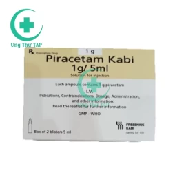 Piracetam kabi 1g/5ml - Thuốc tốt thần kinh trung ương